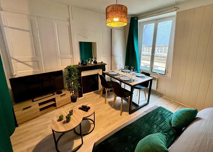 Studio Au Coeur De Rouen, 4 Personnes, Calme & Elegant