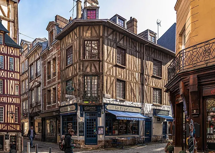 Studio Au Coeur De Rouen, 4 Personnes, Calme & Elegant
